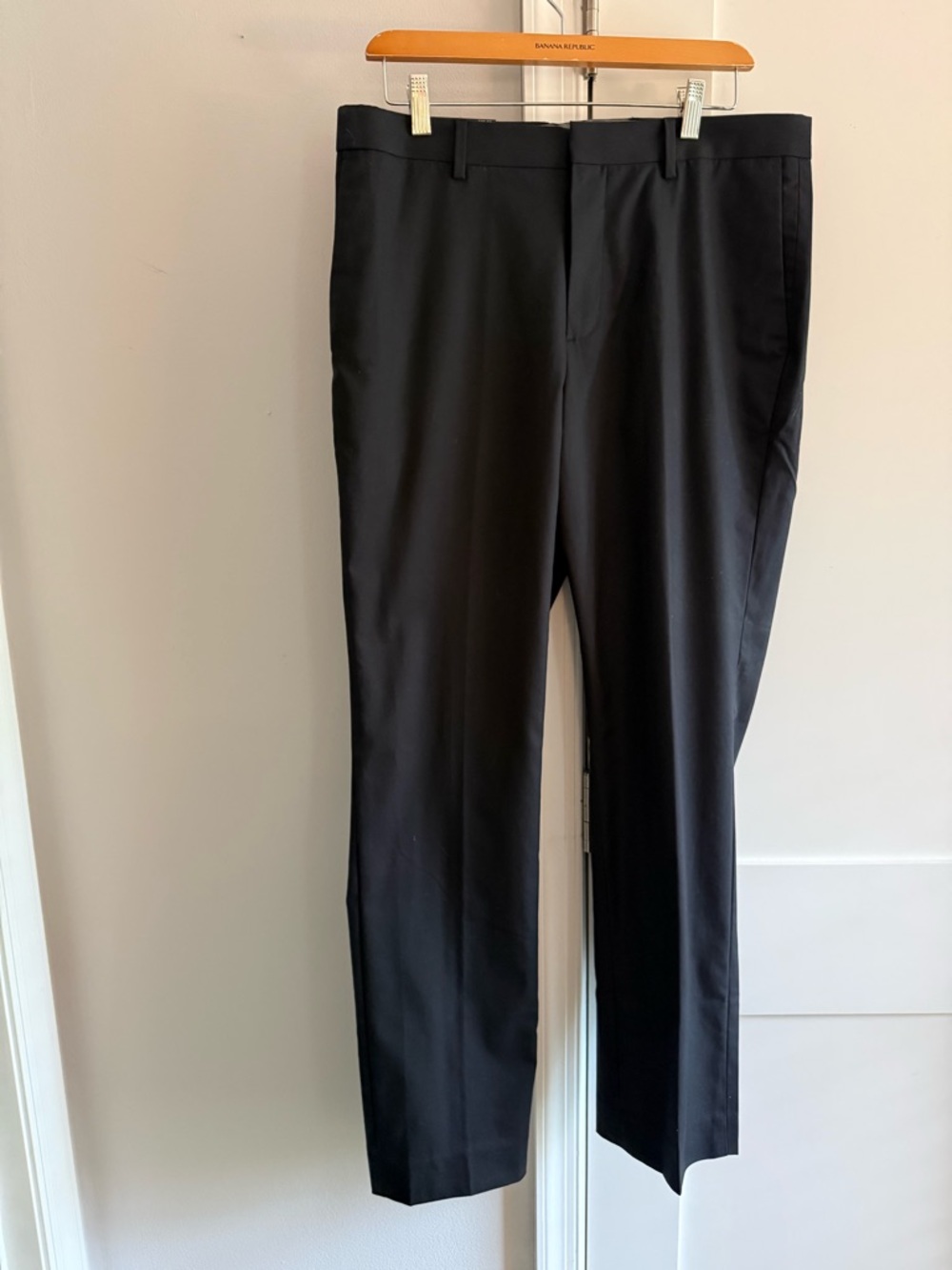 Banana Republic Men's Black Dress Trousers
